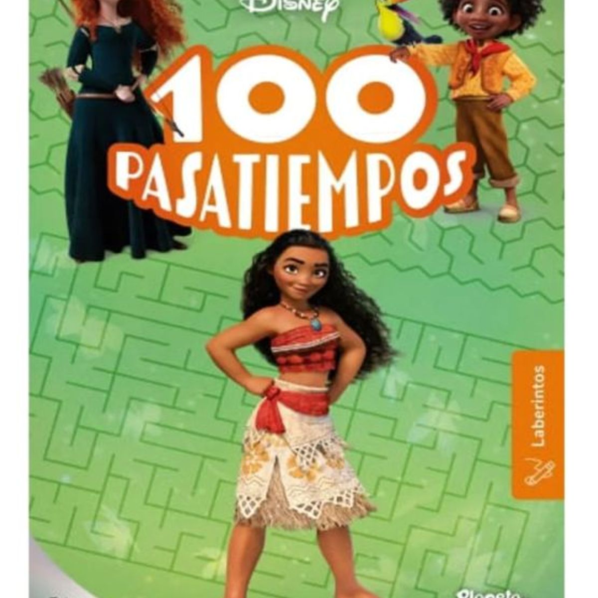 DISNEY PIXAR - 100 PASATIEMPOS (LABERINTOS). DISNEY