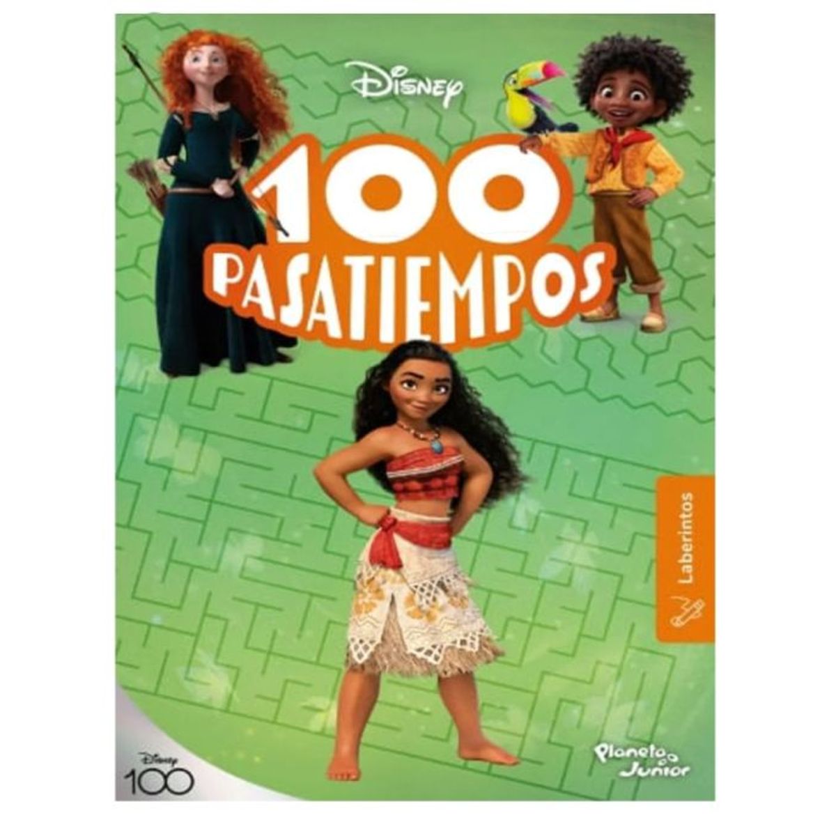 DISNEY PIXAR - 100 PASATIEMPOS (LABERINTOS). DISNEY