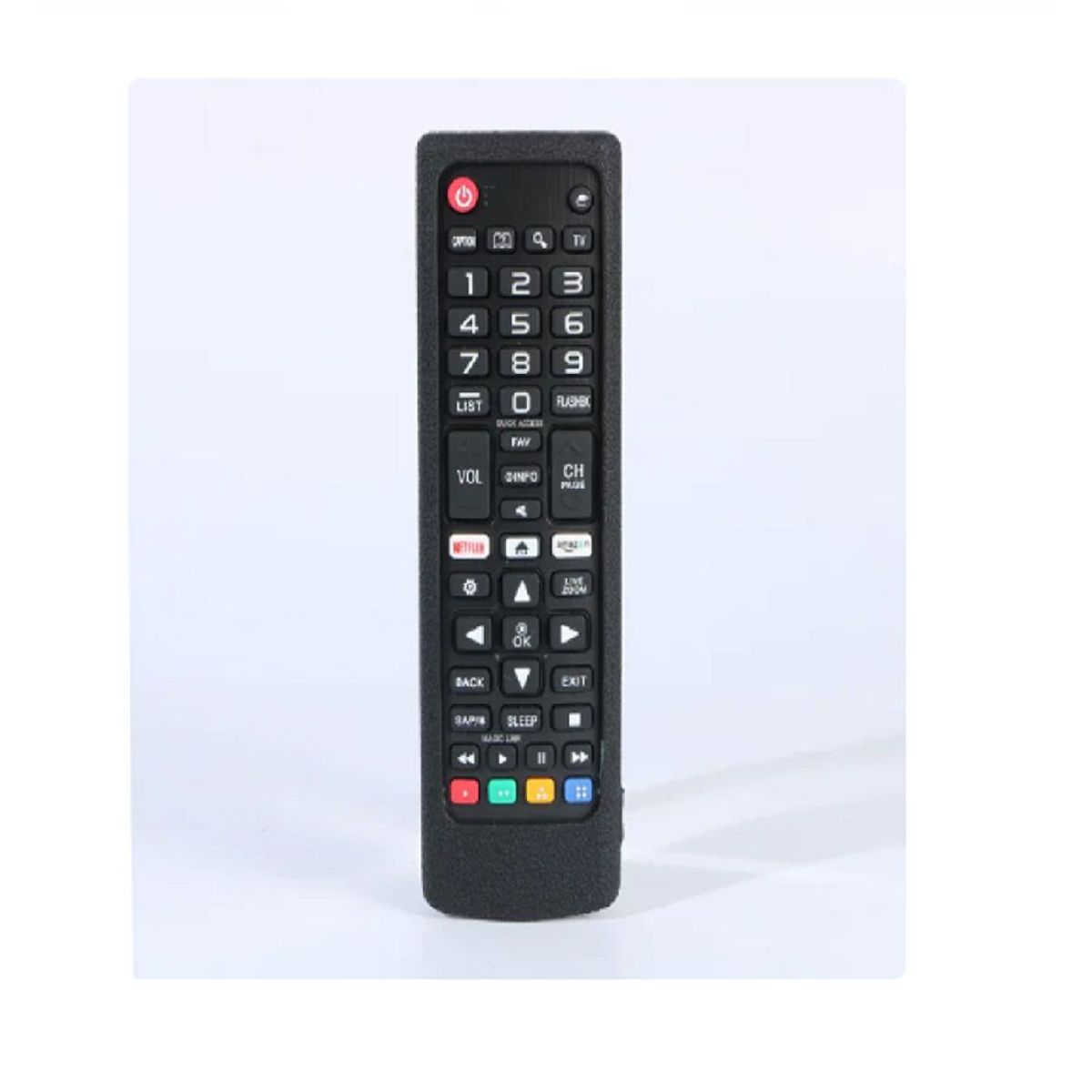 OTTOWARE - FUNDA DE SILICONA PARA CONTROL REMOTO LG SMARTV NEGRO