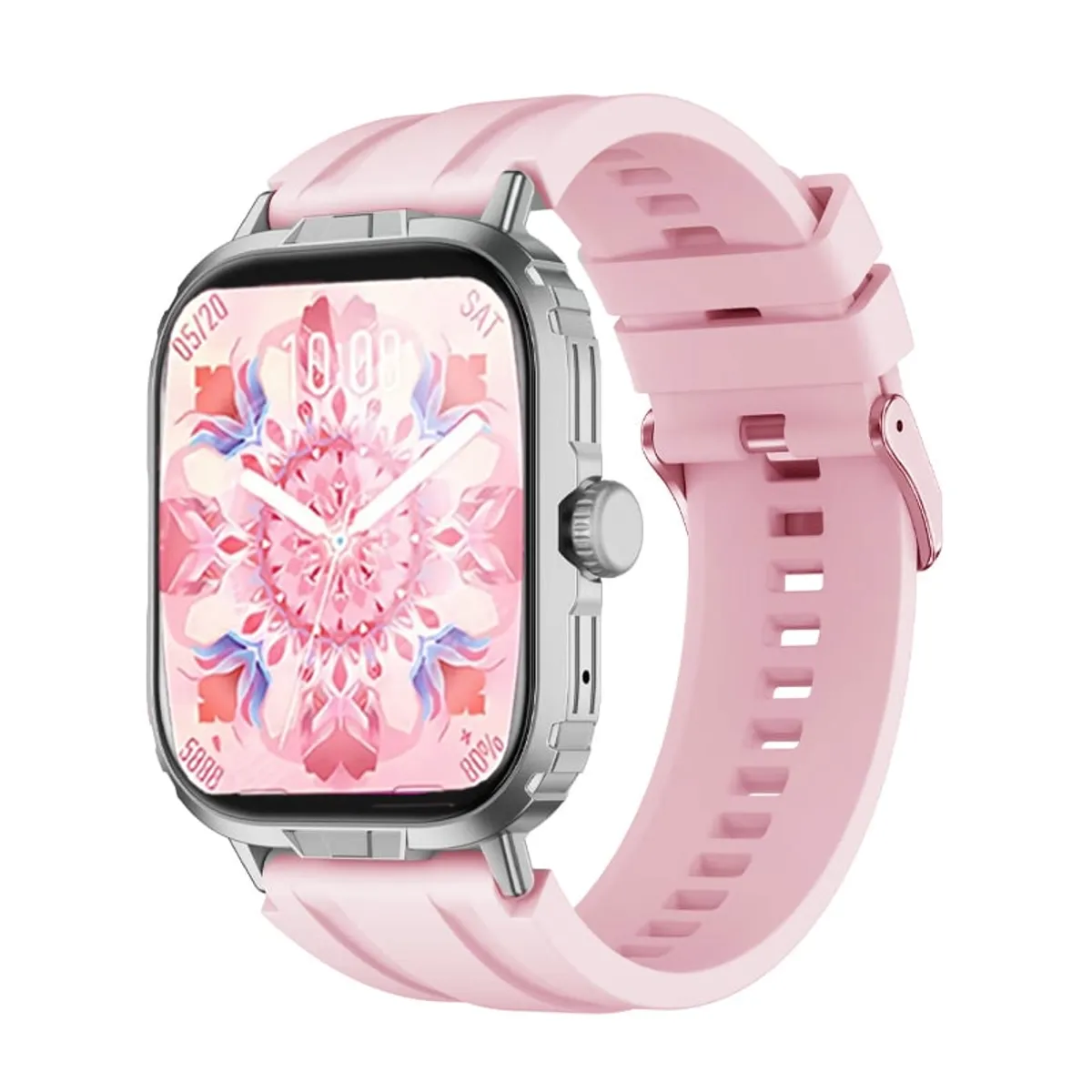 TOUMI - Toumi GT-M reloj inteligente tres defensas IP68 2.1 pulgada-Rosa