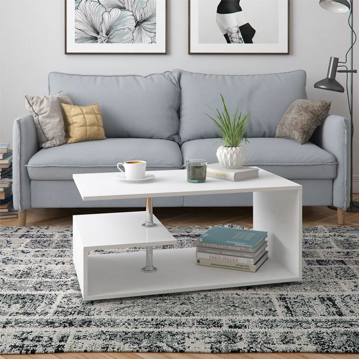 GENERICO - Mesa de Centro Moderno Vicco - PETROX HOME