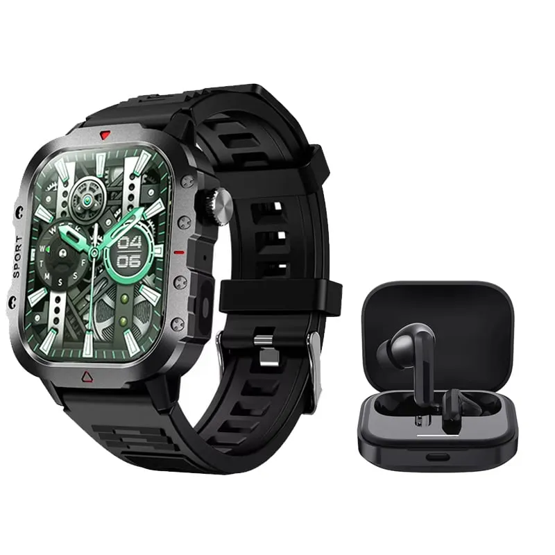 XIAOMI - Audífonos Xiaomi Buds 5 TWS-Negro y Toumi GT-K reloj inteligente