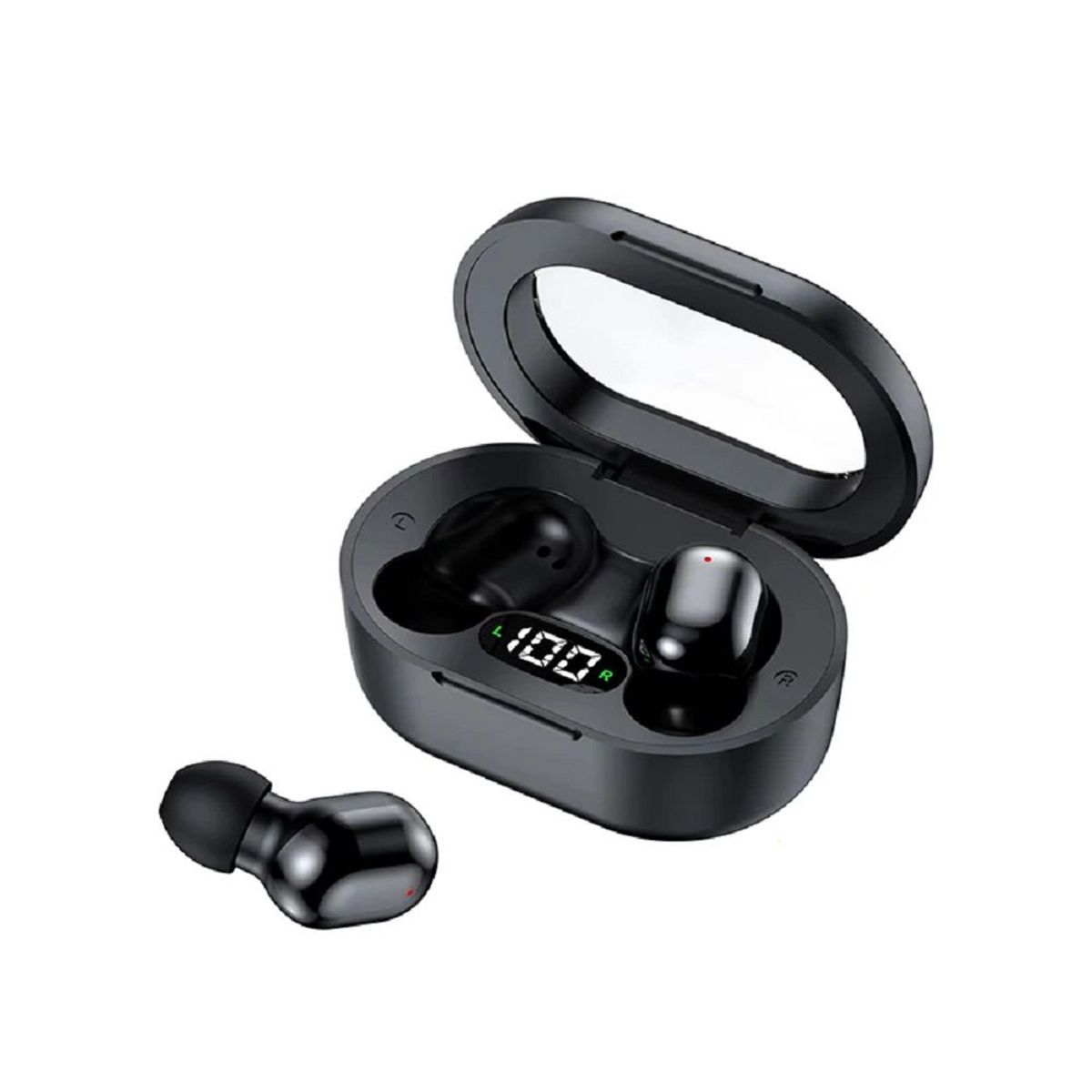 GENERICO - AUDIFONOS BLUETOOTH GAMER E8S CANCELACIÓN DE RUIDO - NEGRO