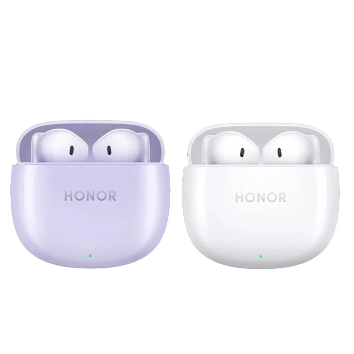 HONOR - Set 2 De Audífonos Honor X6 Tws BT-Blanco y Morado