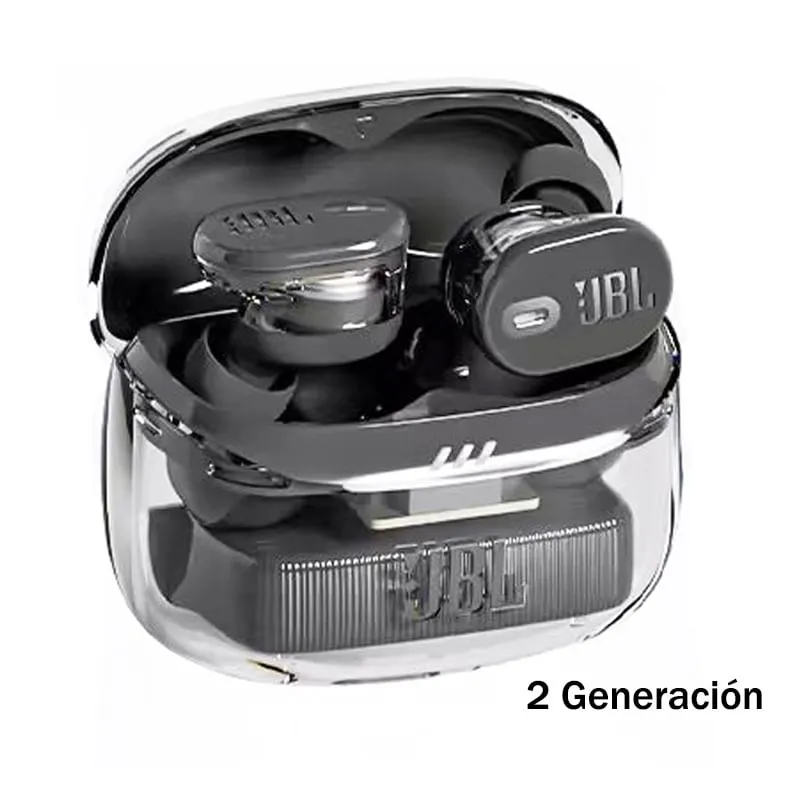 JBL - JBL Tune Buds 2 Auriculares inalámbricos sonido Pure Bass-Negro