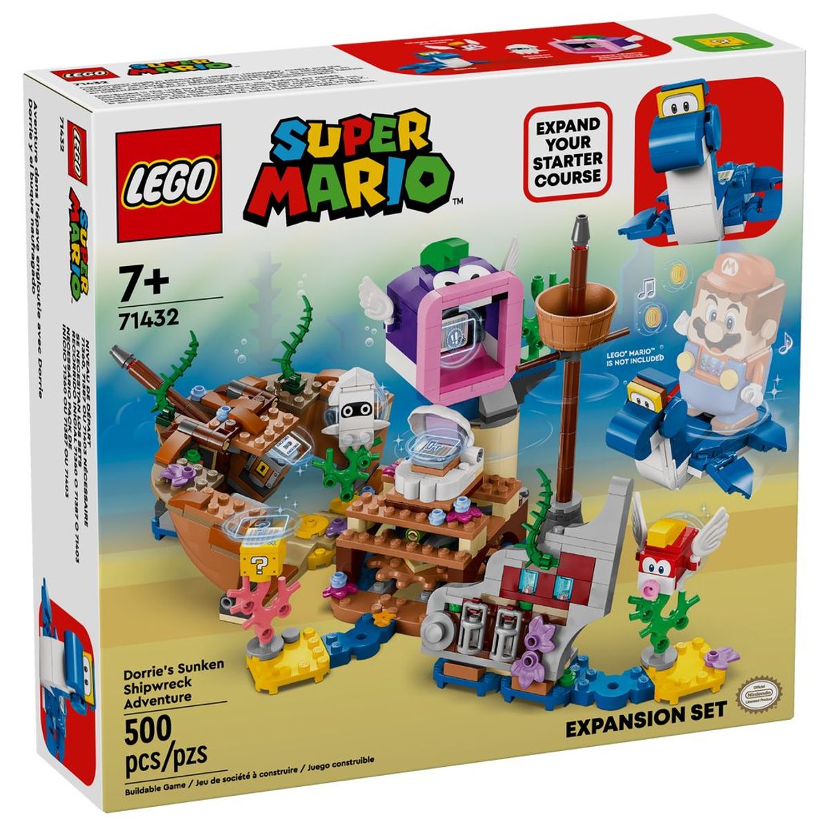 LEGO - LEGO 71432 Set de Expansión: Dorrie y el buque naufragado