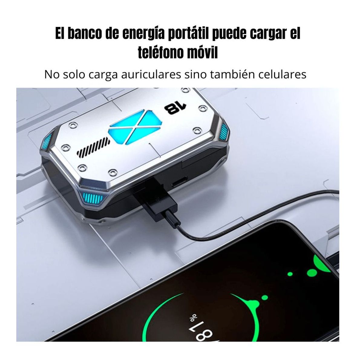 GENERICO - AUDIFONOS BLUETOOTH GAMER M43