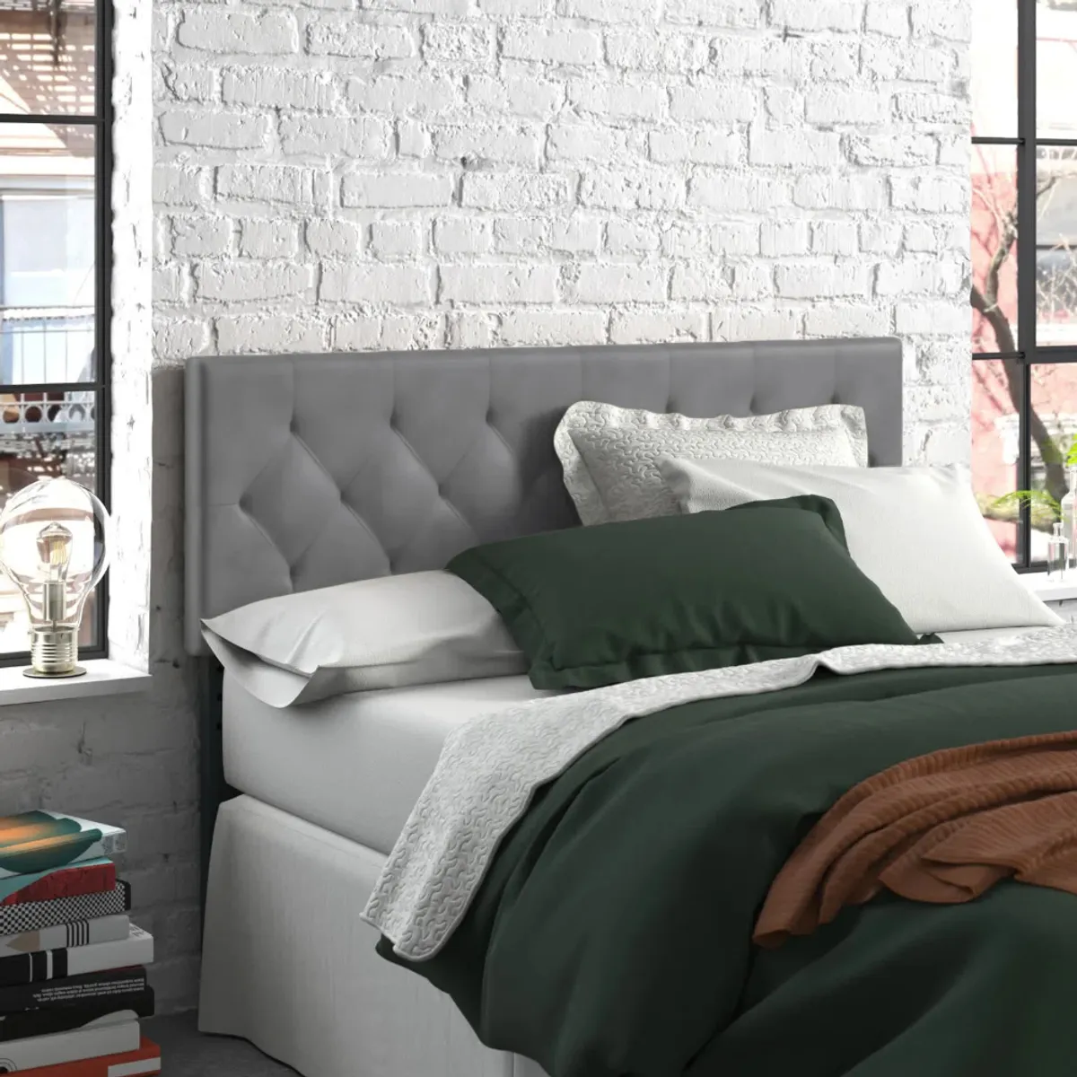 CENTRAL DECCO - CABECERA 2 PLZ CADENCE GRIS CLARO