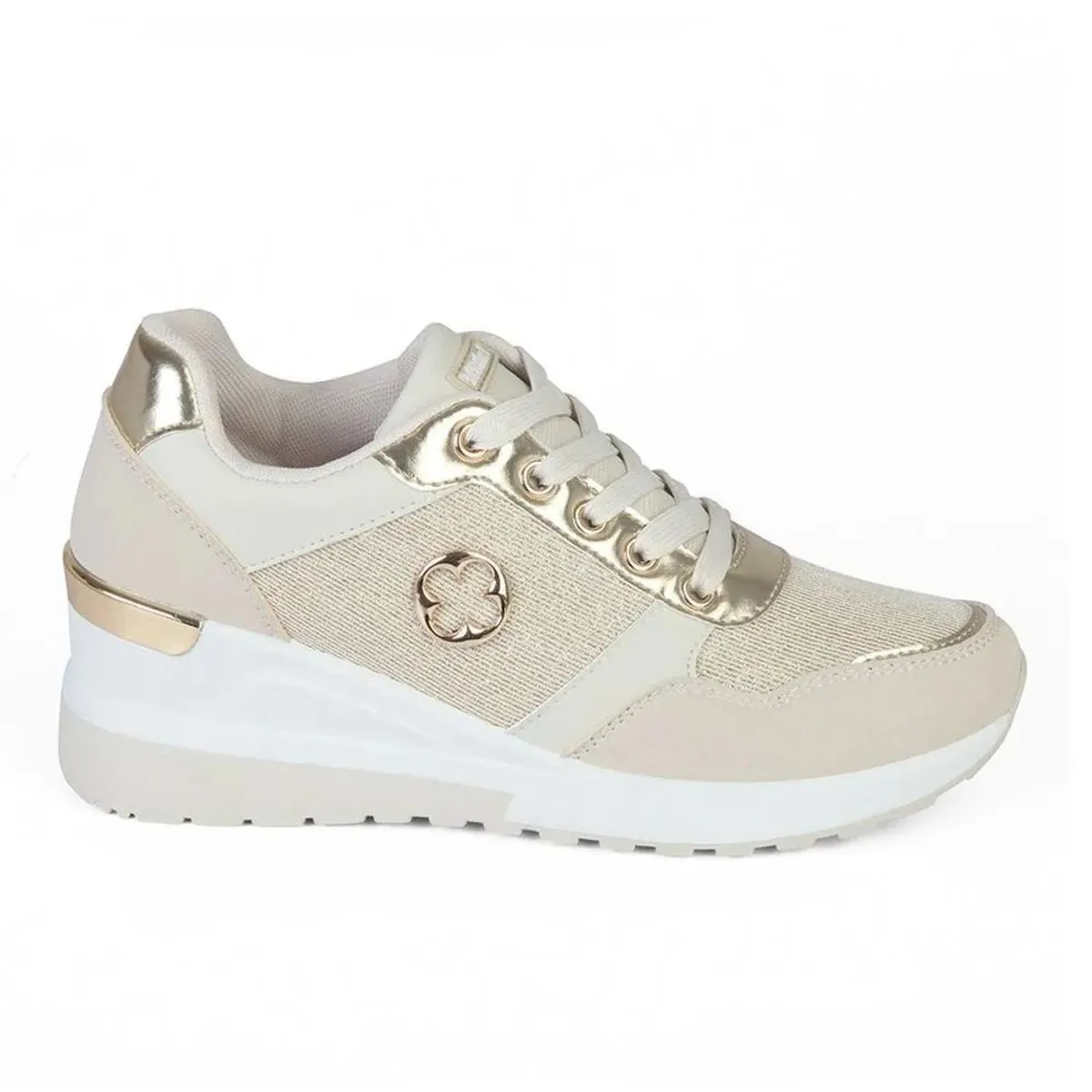 STHEF - ZAPATILLA MUJER STHEF TRENDY BEIGE 7910