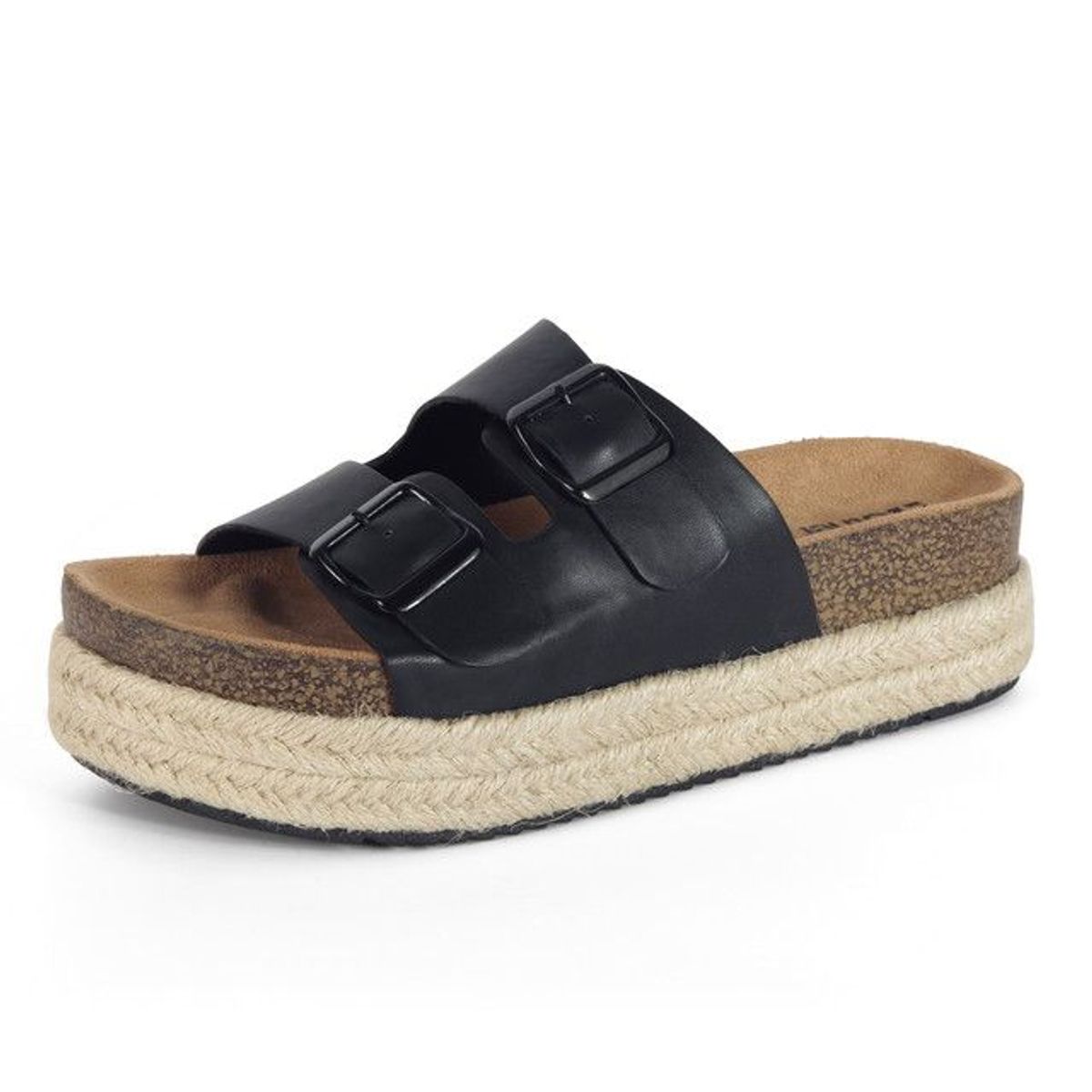 STHEF - Sandalia Plataforma STHEF 7514 S NEGRO