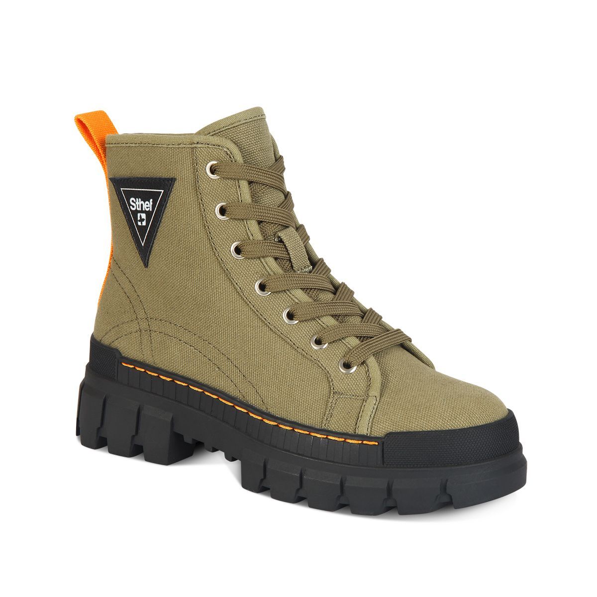 STHEF - Botines STHEF 7608 OLIVO