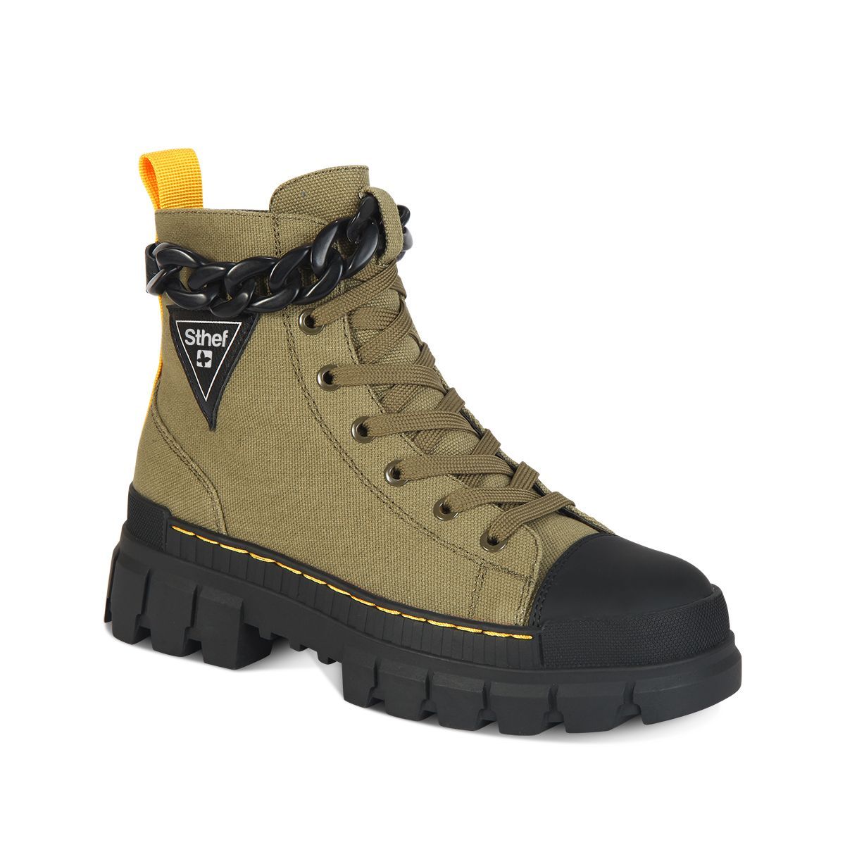 STHEF - Botines STHEF 7609 OLIVO