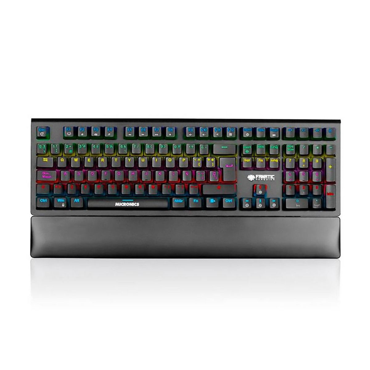 MICRONICS - TECLADO GAMER MECANICO MICRONICS VANQUISH