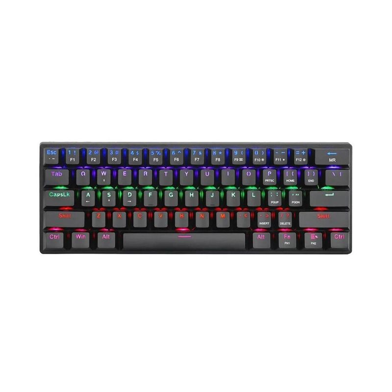 T-DAGGER - Teclado Gamer T-Dagger Arena Rainbow Spanish T-Tgk321-Br Black