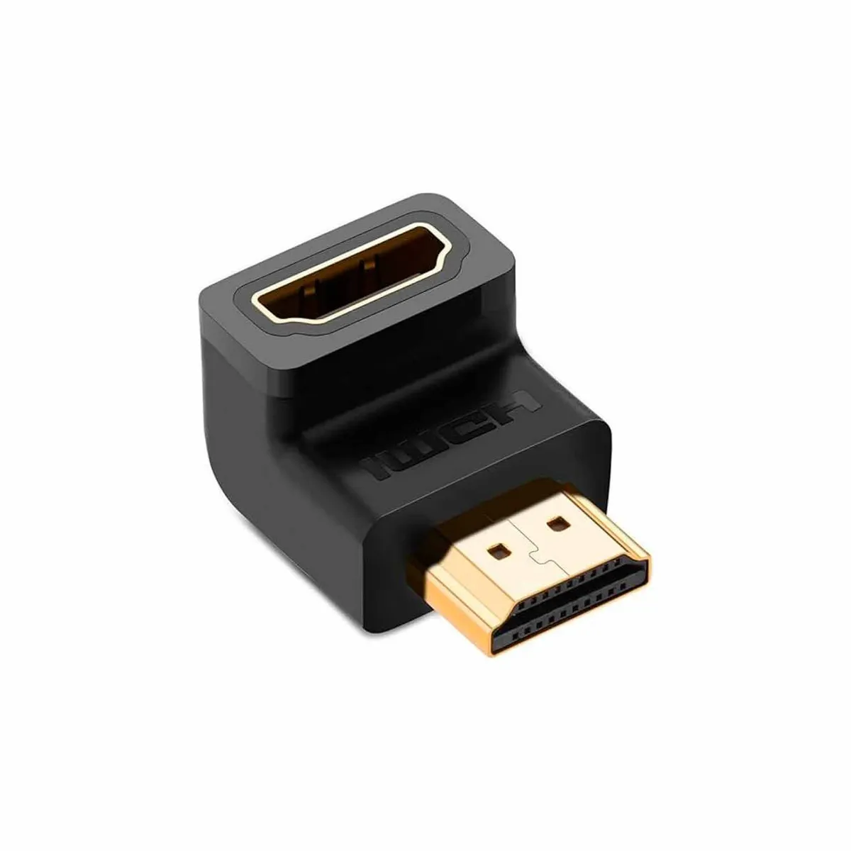 UGREEN - Adaptador Ugreen Conector Acodado Hdmi Inferior 20109 Black