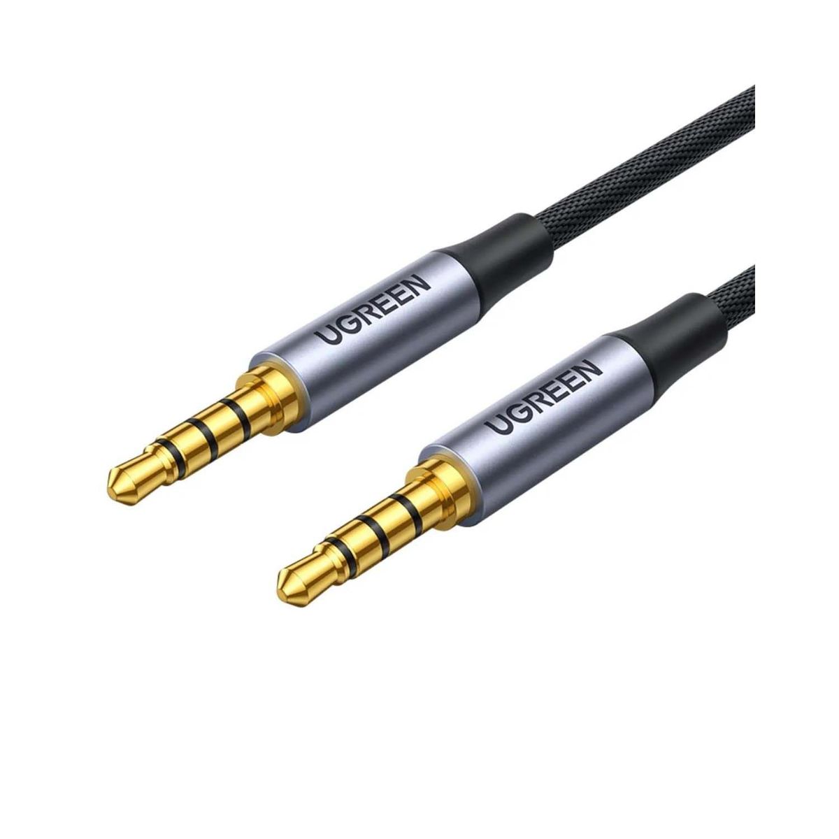 UGREEN - Cable Ugreen Jack 3.5Mm Jack 3.5Mm De 4 Polos 2M 20782 Black