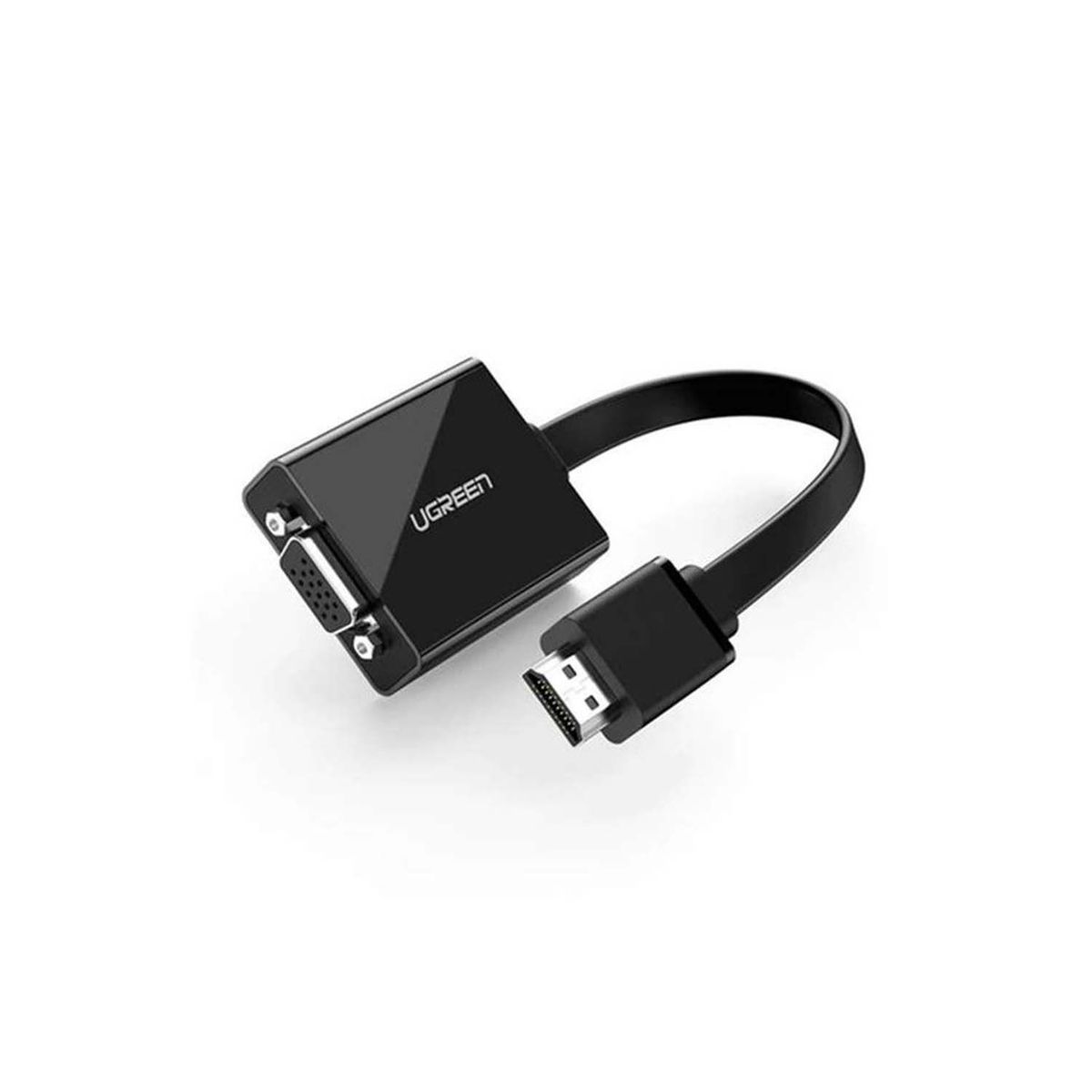 UGREEN - Adaptador Ugreen Hdmi A Vga C/Entrada De Audio 3.5Mm 1920*1080 60Hz