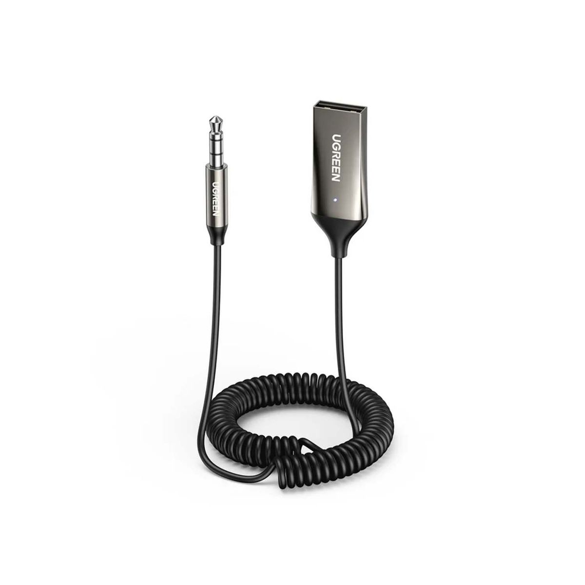 UGREEN - Adaptador Ugreen Auxiliar A Bluetooth 5.0 Black