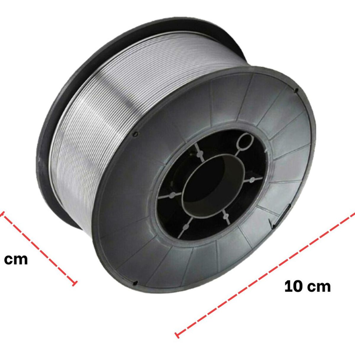 REDBO - Alambre de soldadura 08mm Flux 1Kg sin Gas Redbo