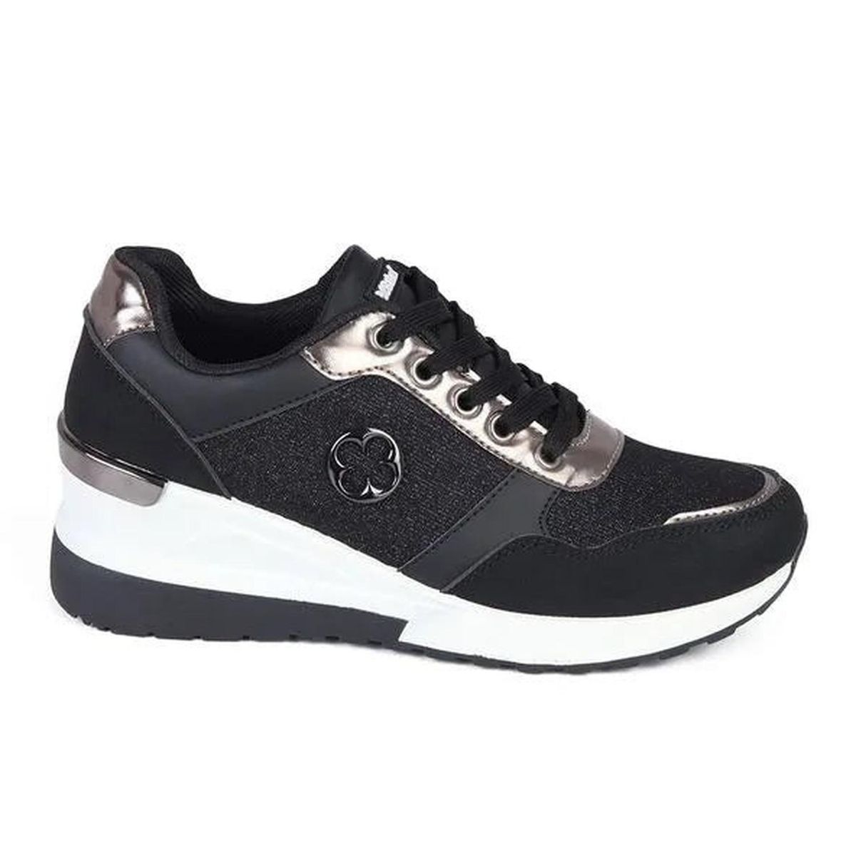 STHEF - ZAPATILLA MUJER STHEF TRENDY NEGRO 7910