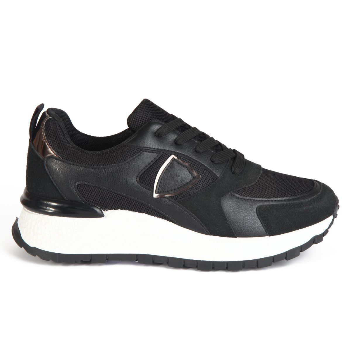 STHEF - Zapatilla Urbana para mujer STHEF - NEGRO