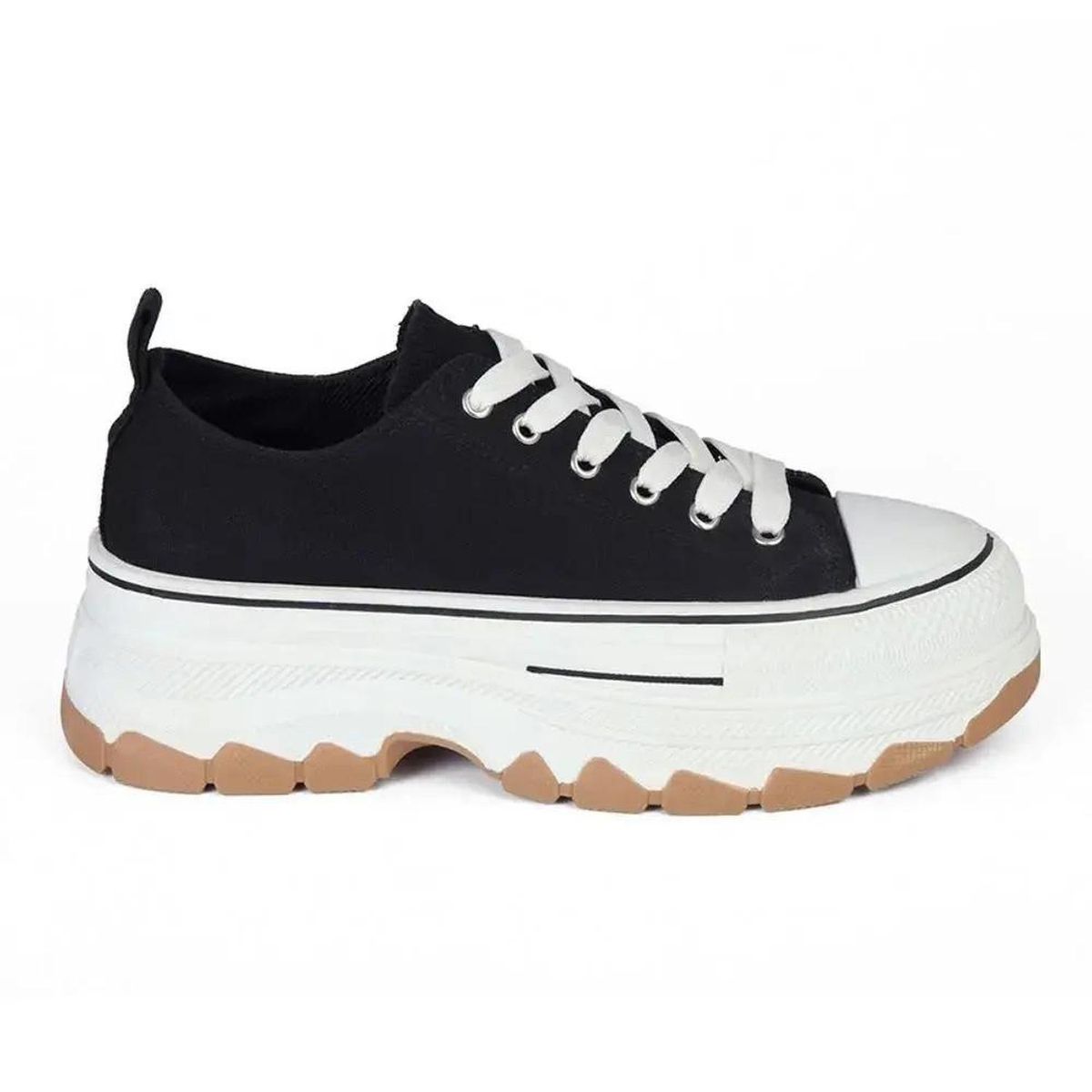 STHEF - Zapatilla Urbana Mujer 7889 NEGRO
