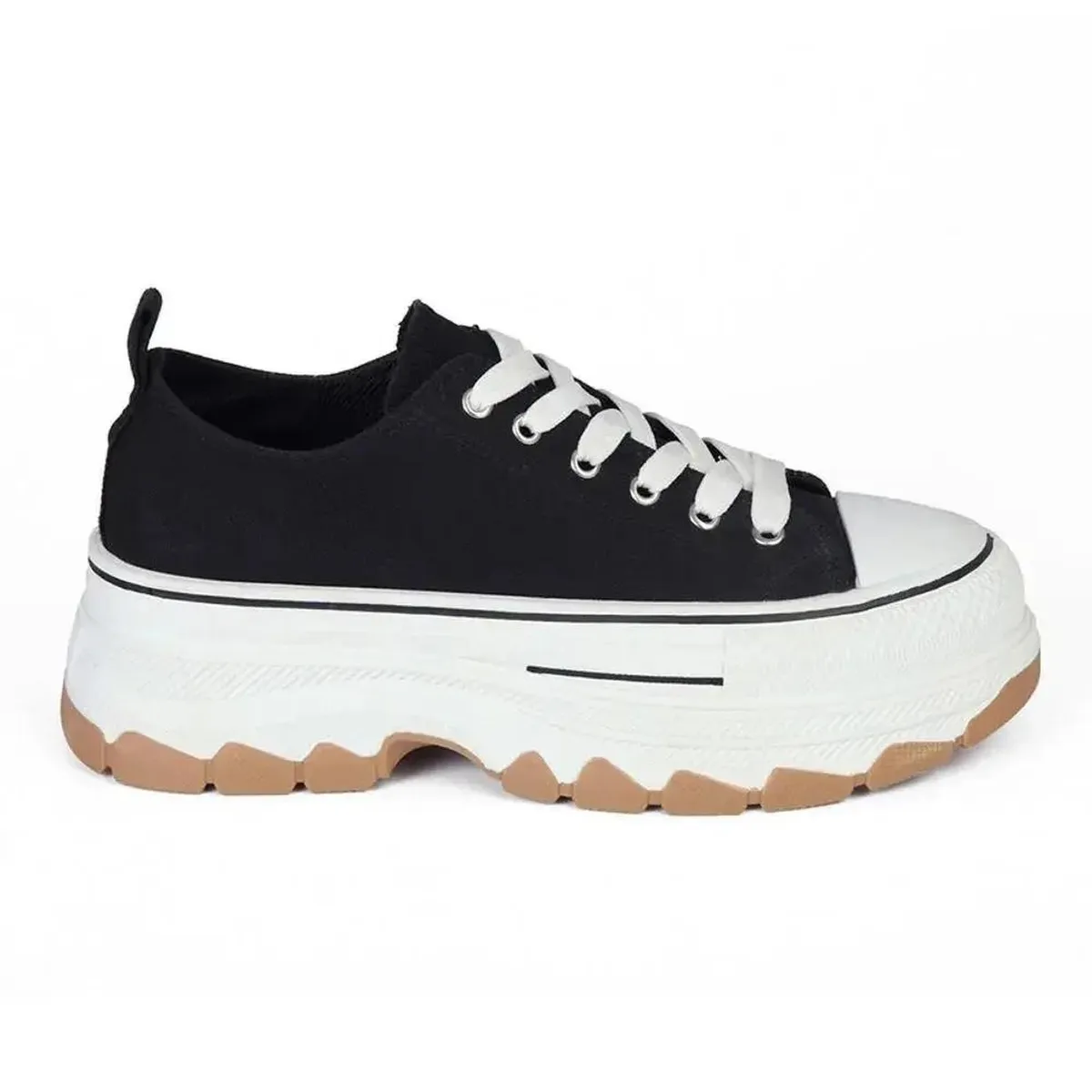 STHEF - Zapatilla Urbana Mujer 7889 NEGRO