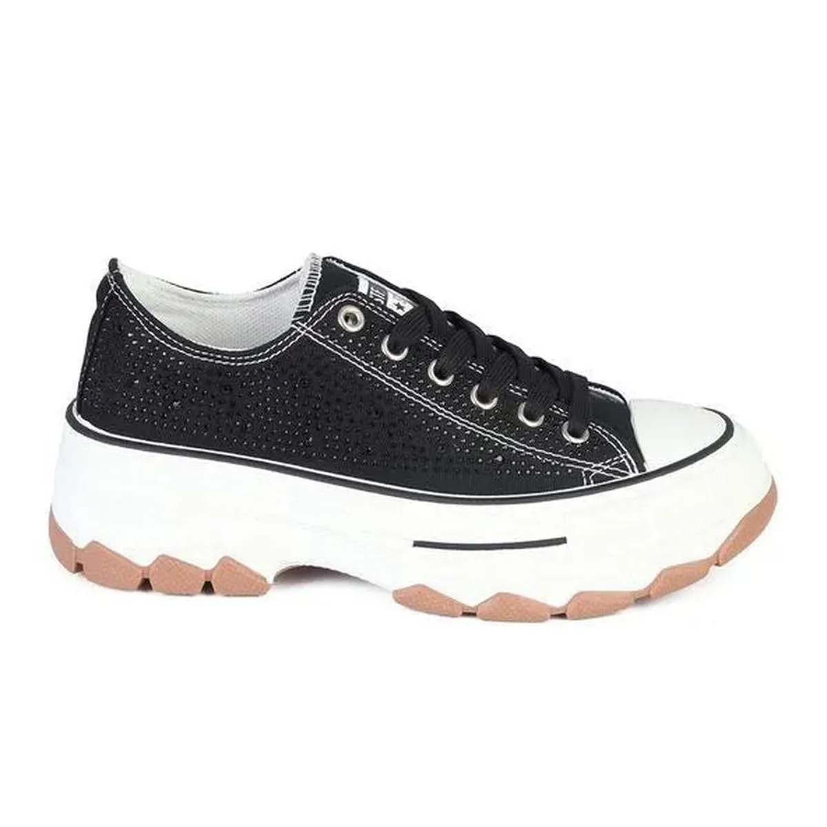 STHEF - ZAPATILLA MUJER STHEF TRENDY NEGRO 7890