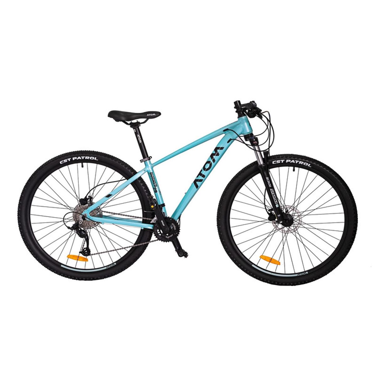 ATOM - BICICLETA ATOM BURNER ARO 29 TALLA 18 MENTA GLOSS + CASCO AZUL