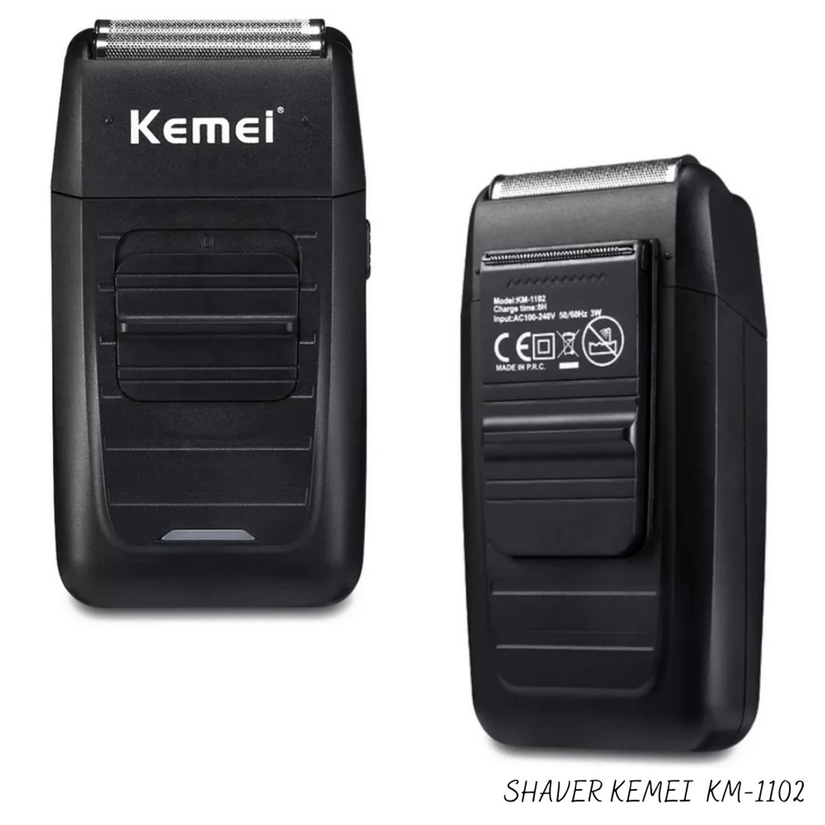 KEMEI - Afeitadora Shaver Kemei Recargable Multifunción KM-1102
