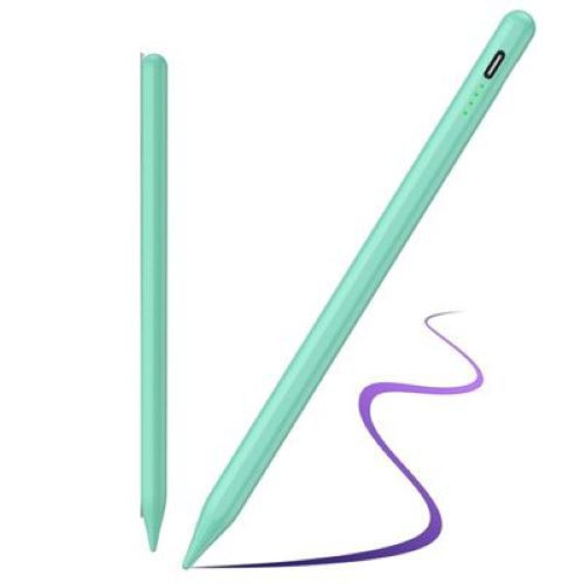 GENERICO - Pencil Universal lapicero táctil Para Tablets Ipads Celulares-Verde