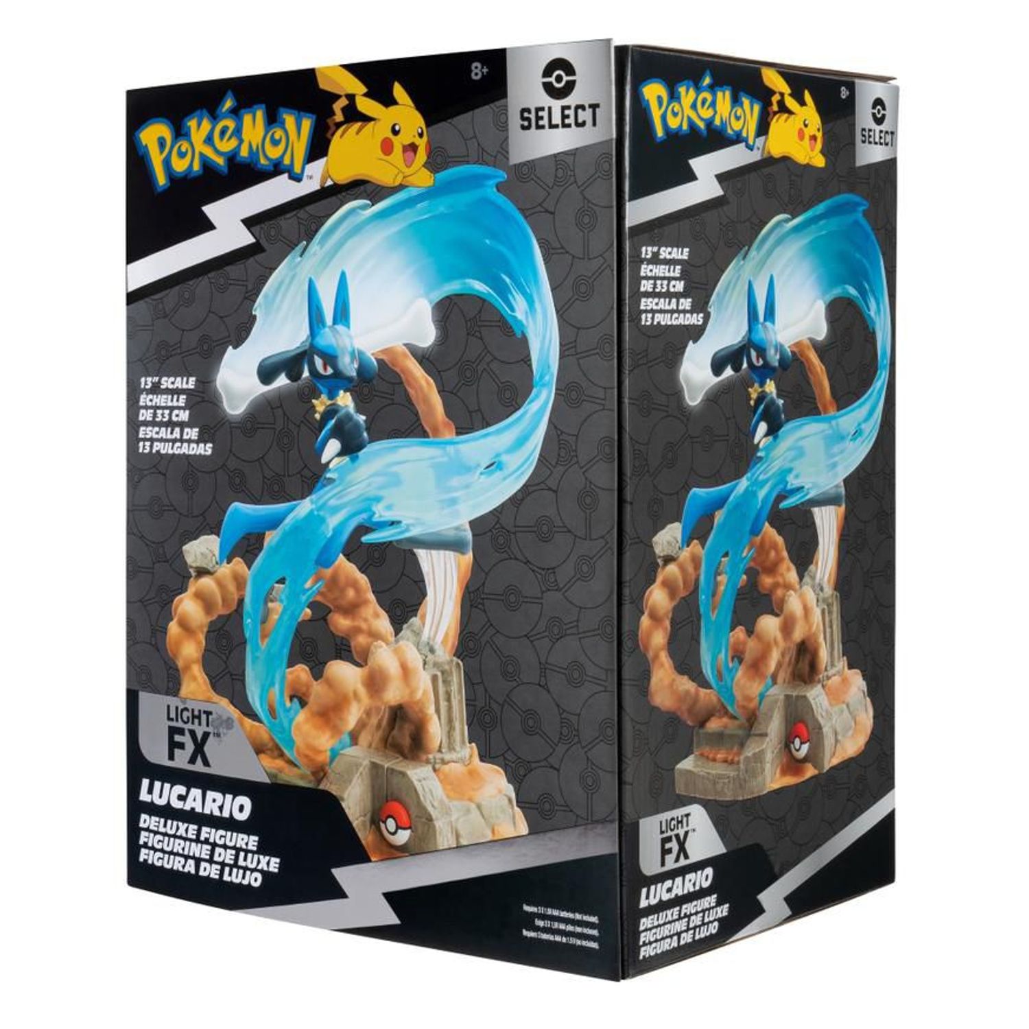 Pokemon Jazwares Select Lucario Deluxe Estatua con Luces POKEMON