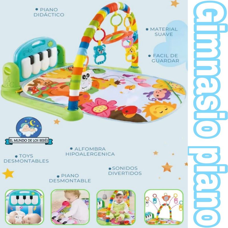GENERICO - Gimnasio musical piano para bebe CELESTE