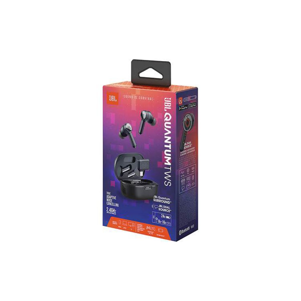 JBL - JBL QUANTUM TWS - WIRELESS Y BLUETOOTH - AUDIFONO GAMER