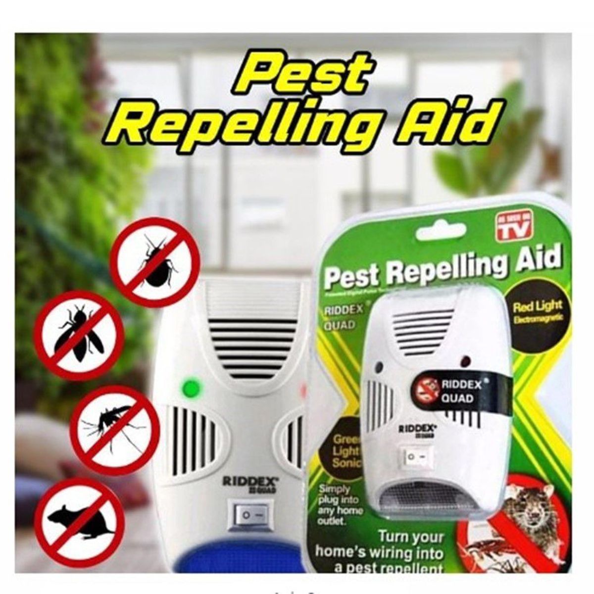 GENERICO - Repelente  cucarachas zancudos ratas A1