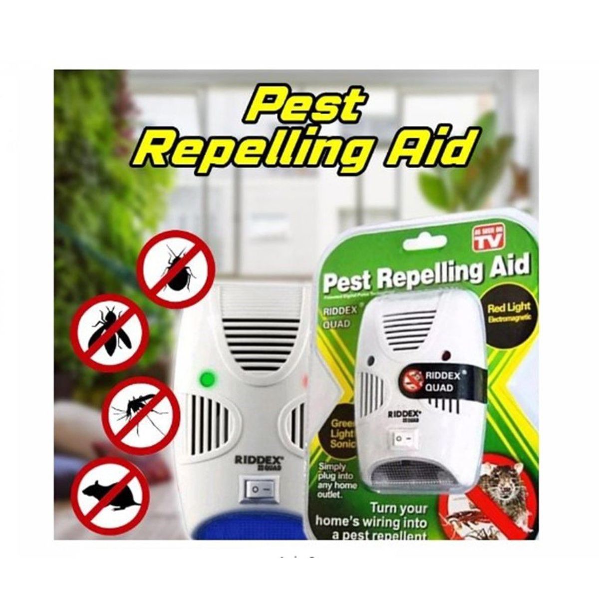 GENERICO - Repelente  cucarachas zancudos ratas A1