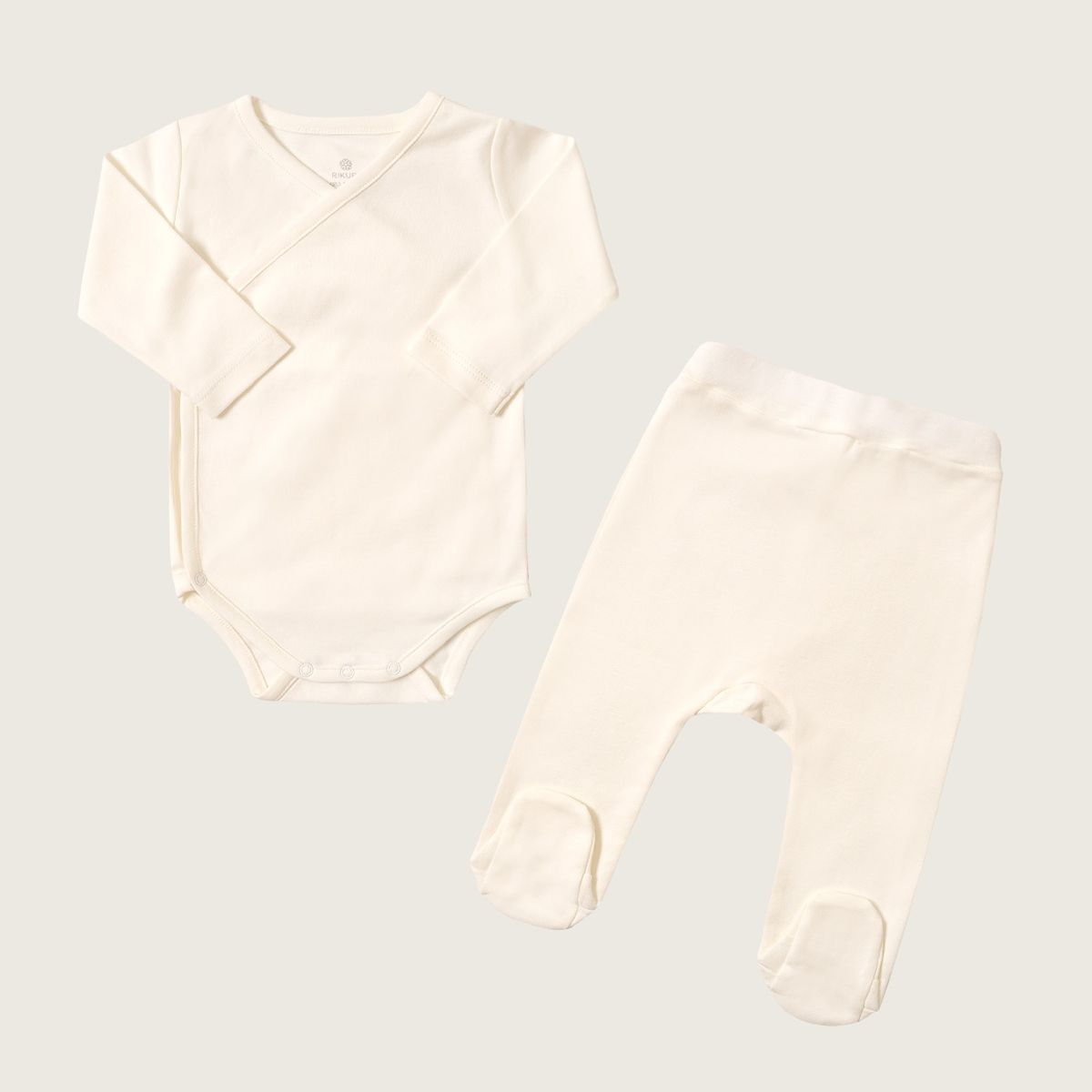 RIKURIY - Conjunto body pantalón Rikury - Ivory