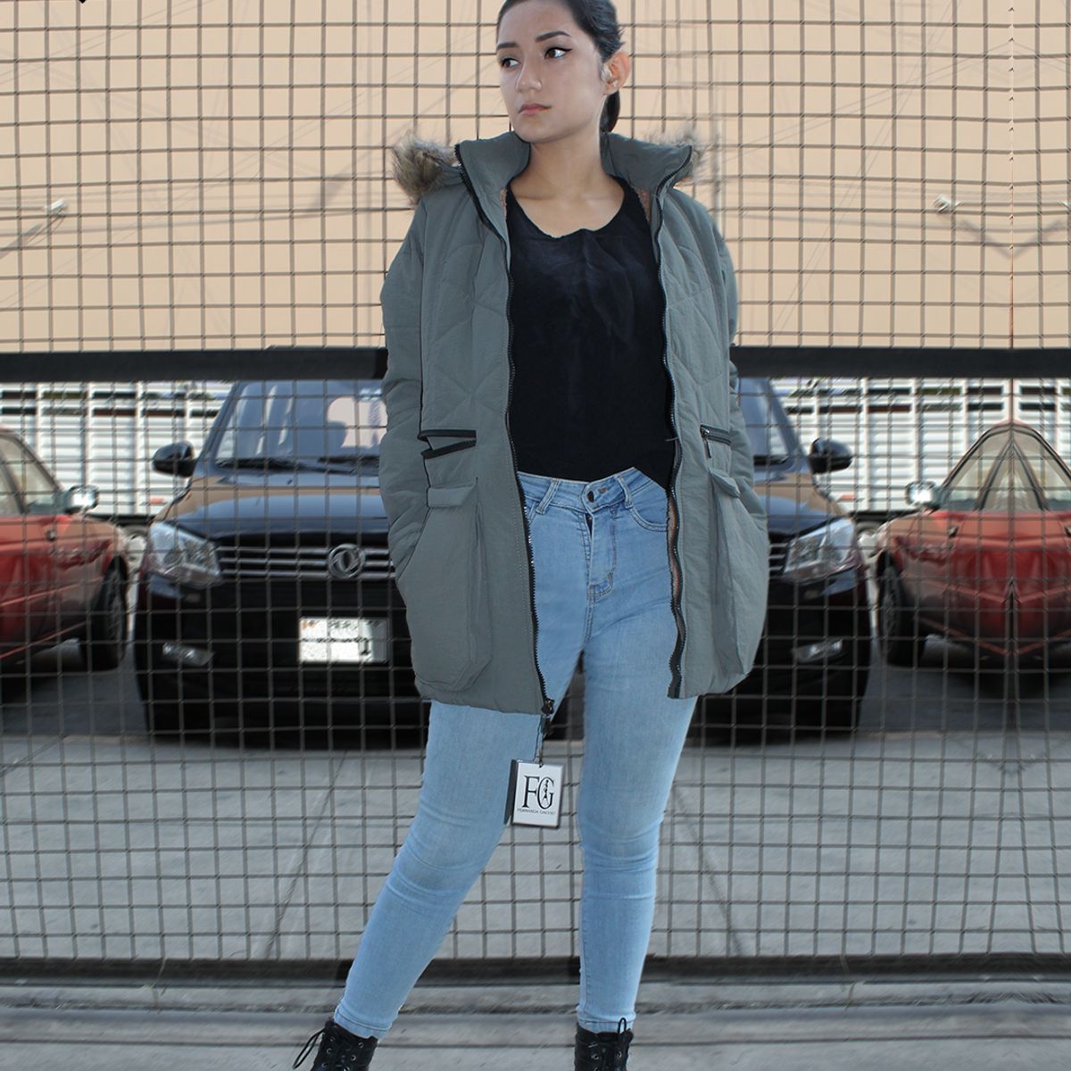 GENERICO - Casaca Parka Abrigo de Invierno para Mujer