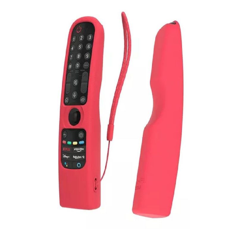 OTTOWARE - FUNDA PARA CONTROL REMOTO LG MAGIC 2022-2023 ROJO