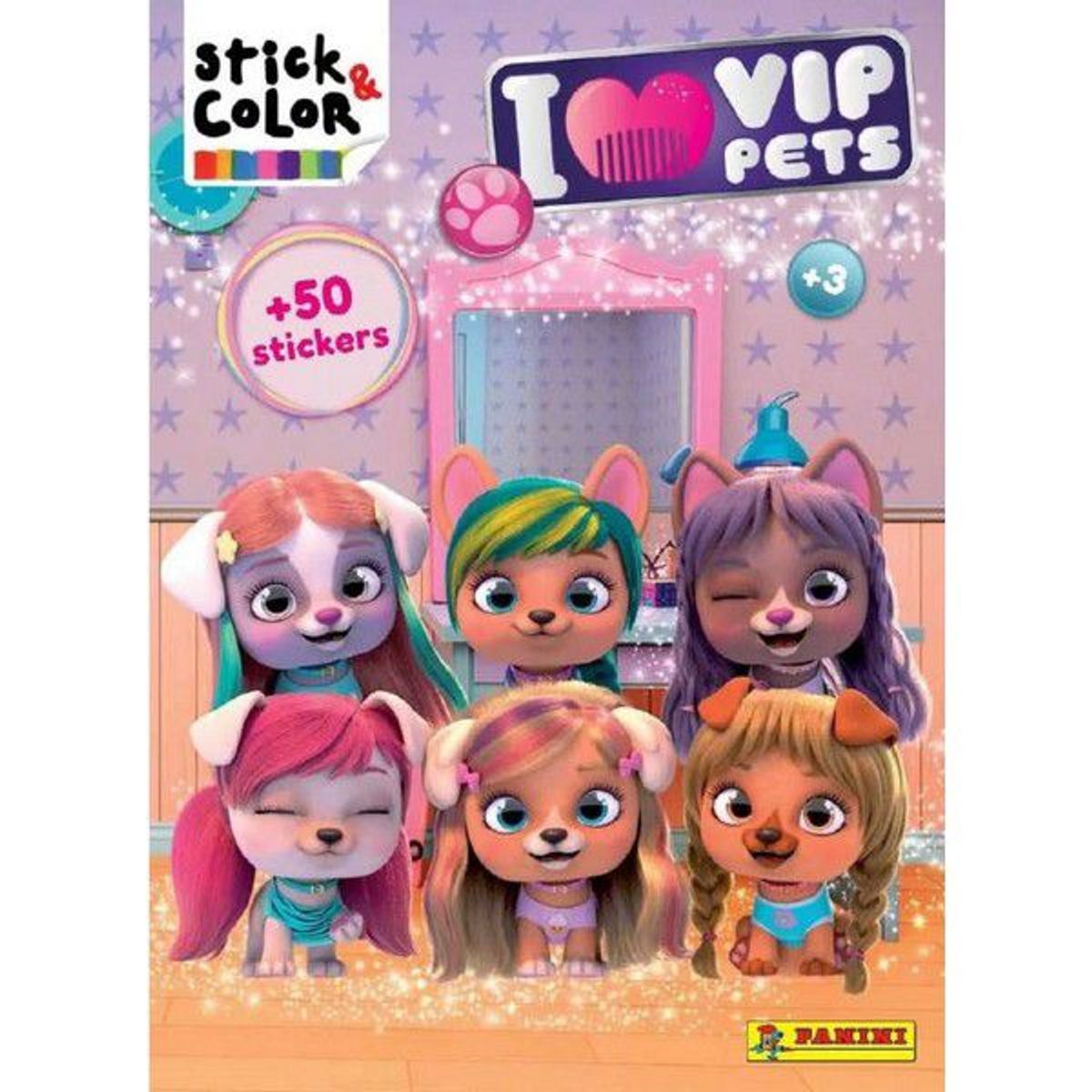 GENERICO - I LOVE VIP PETS STICK & COLOR