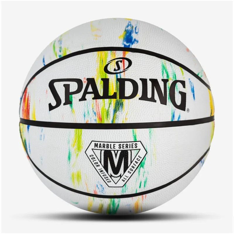 SPALDING - SPALDING PELOTA DE BASKET MARBLE SERIES RAINBOW - TALLA 7