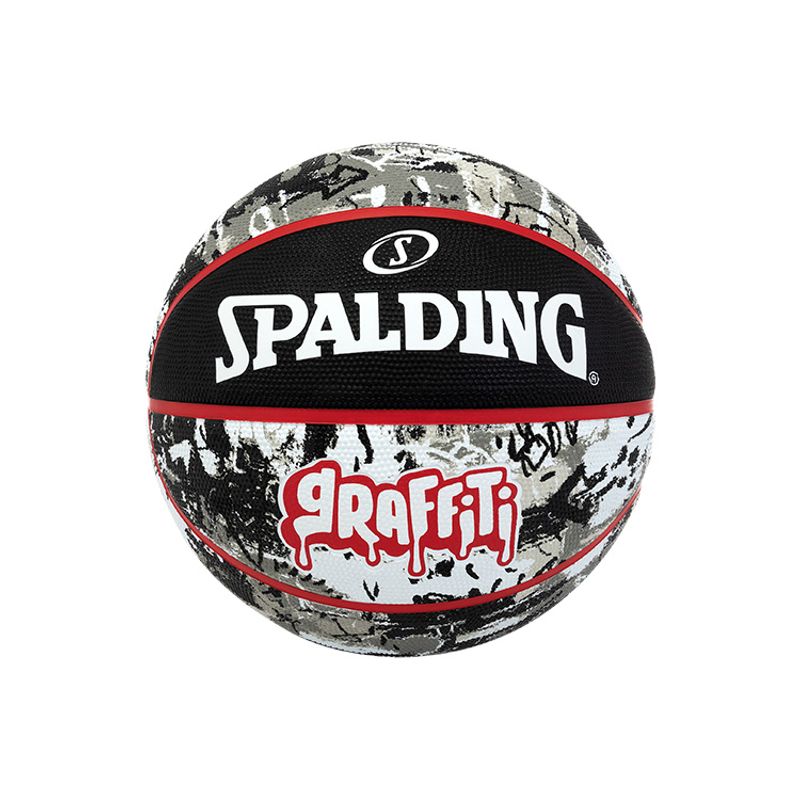 SPALDING - SPALDING PELOTA DE BASKET GRAFFITI BLKRED - TALLA 7
