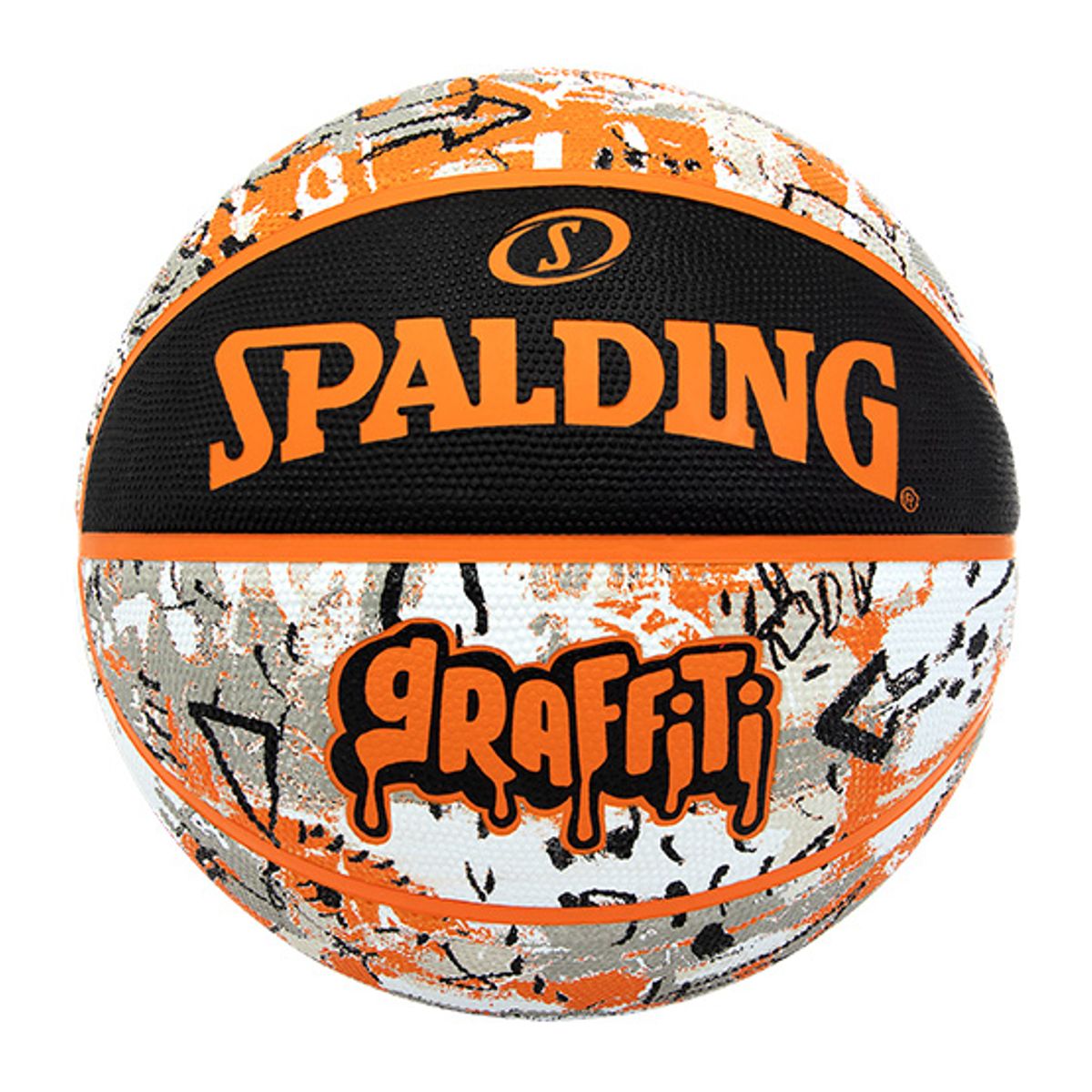 SPALDING - SPALDING PELOTA DE BASKET GRAFFITI ORANGE - TALLA 7