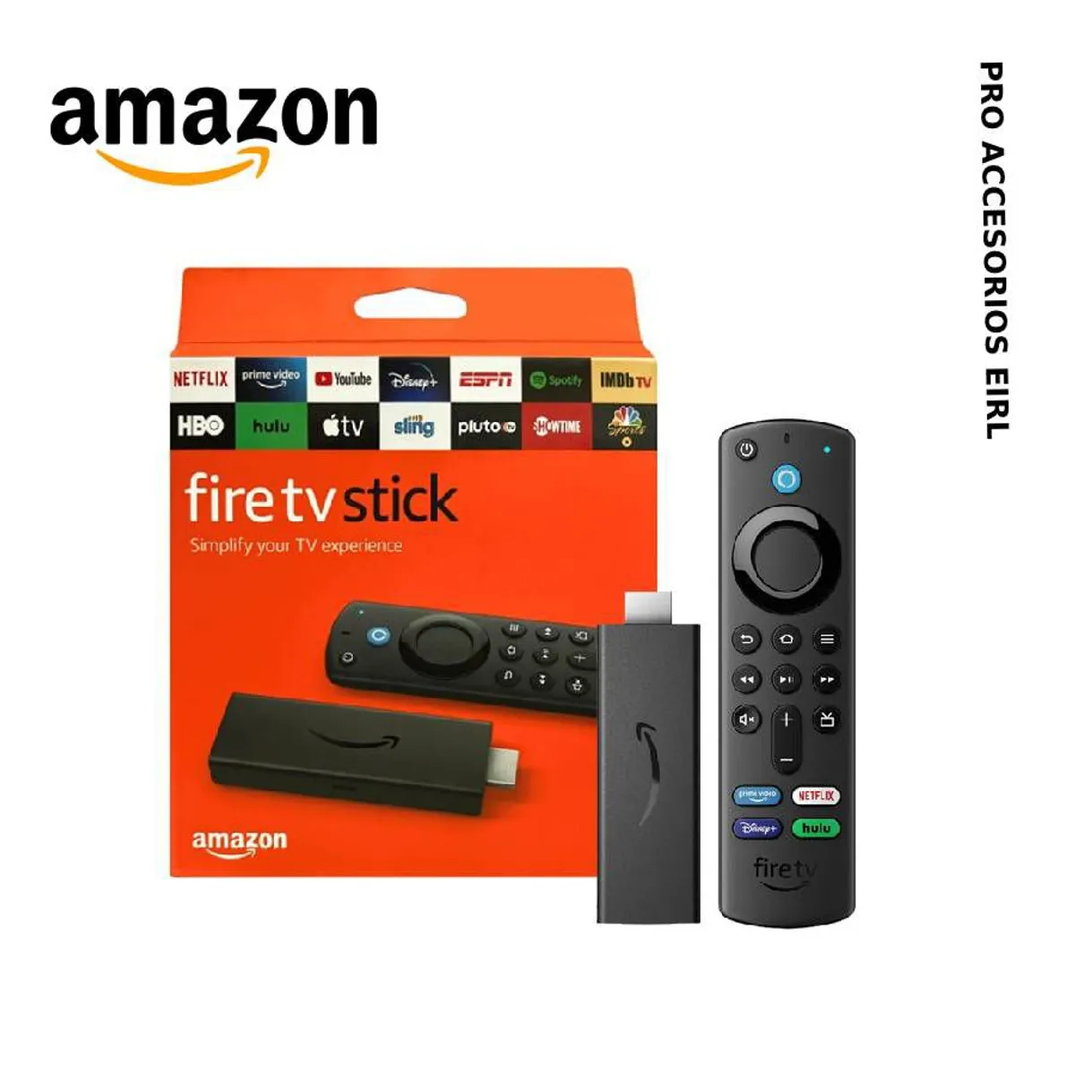 AMAZON - Amazon Fire TV Stick Reproductor de Streaming Full HD