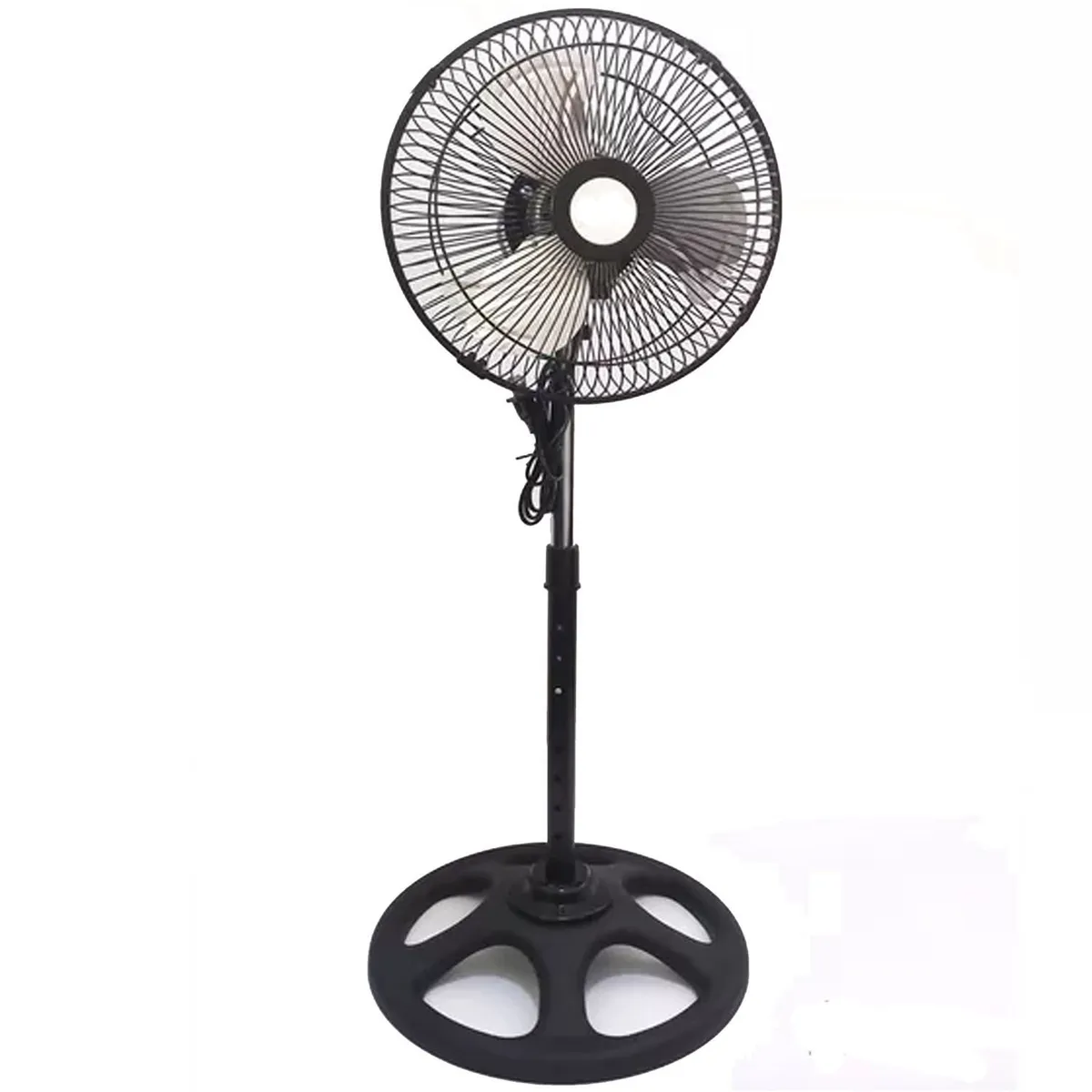 GENERICO - Ventilador Pedestal de 10" NEGRO 60 Watts