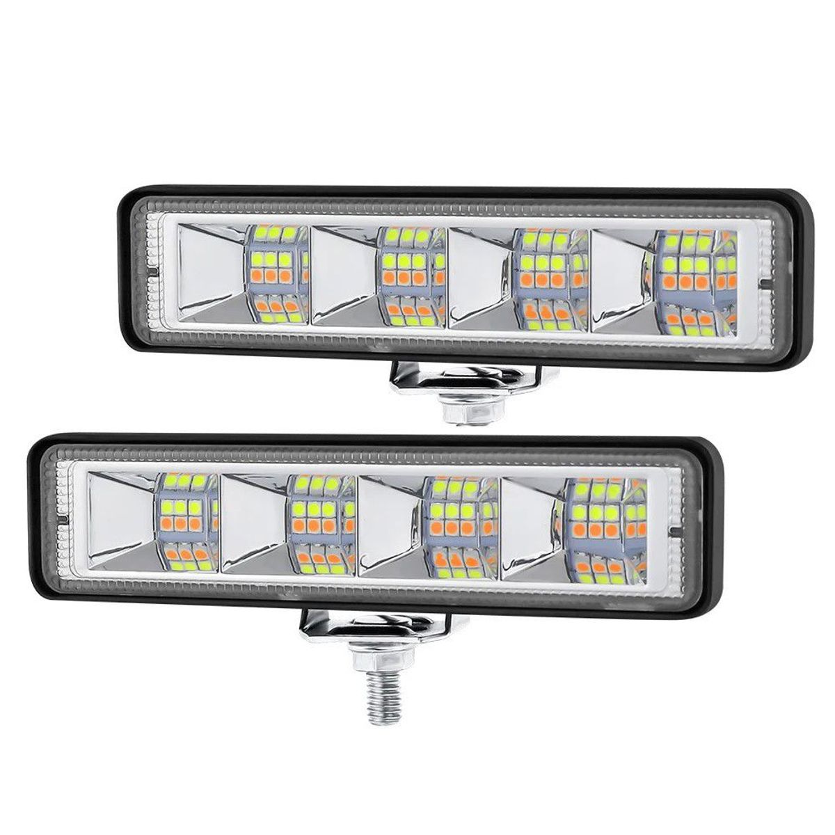 GENERICO - Neblinero Led Expansión Doble color Auto Moto