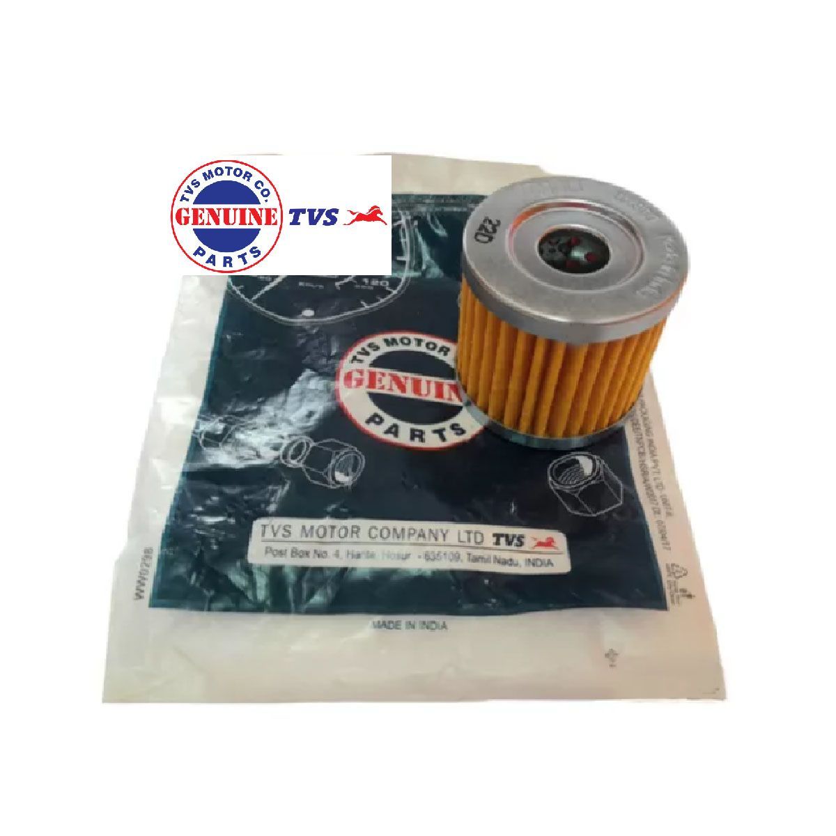 TVS - TVS Filtro Original de Aceite APACHE 160 / 180 / 200