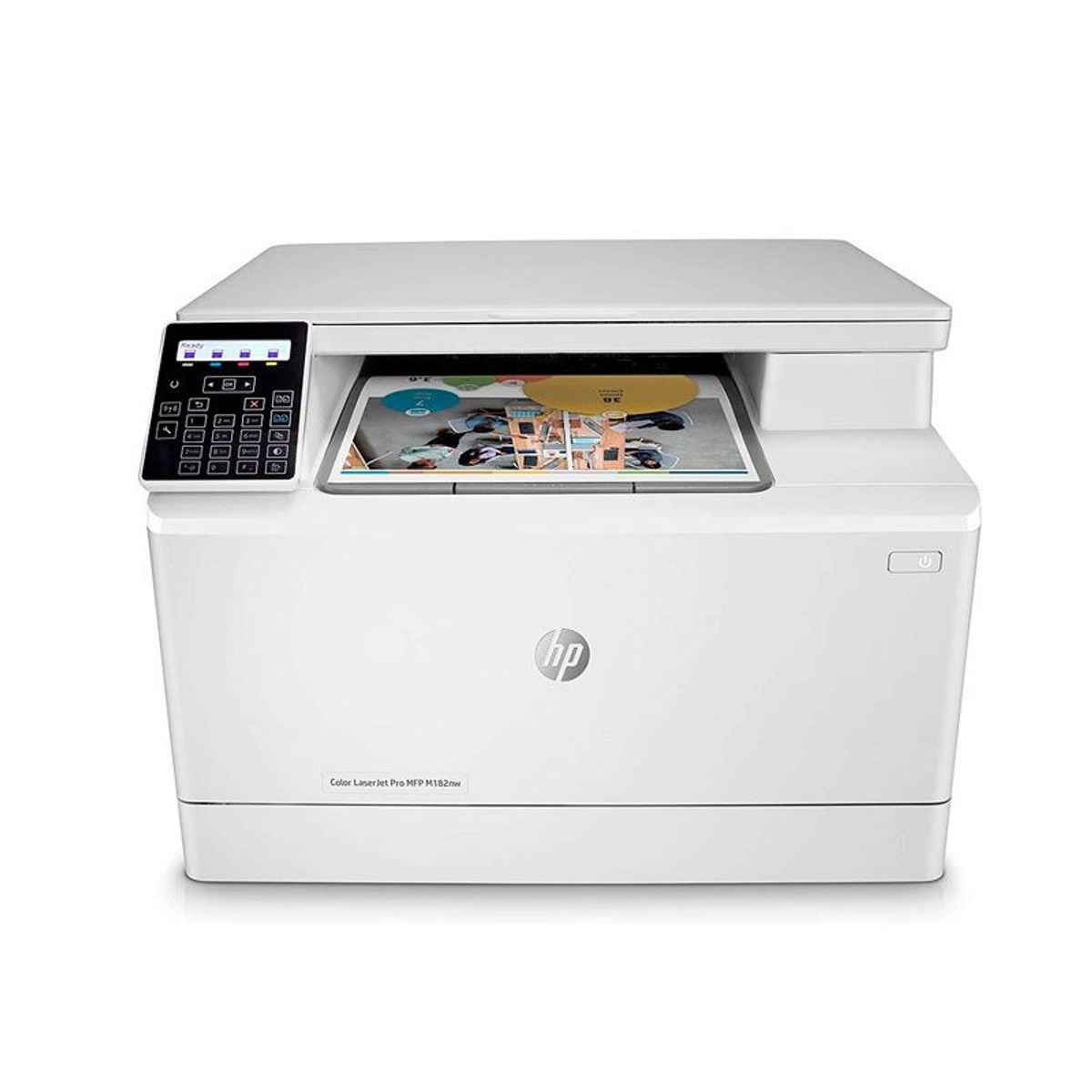 HP - Impresora Multifuncional HP Color LaserJet Pro M182nw LAN Wi-Fi
