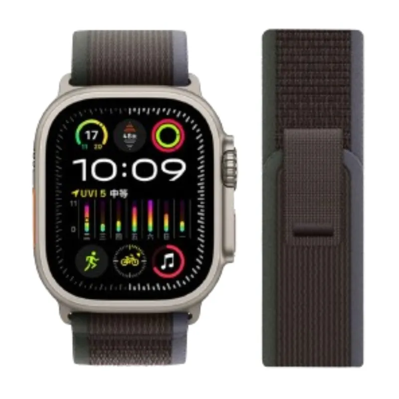IMPORTADO MC - Correa Trail Loop Apple Watch y Smartwatch 42-44-45-49mm GrisOsc