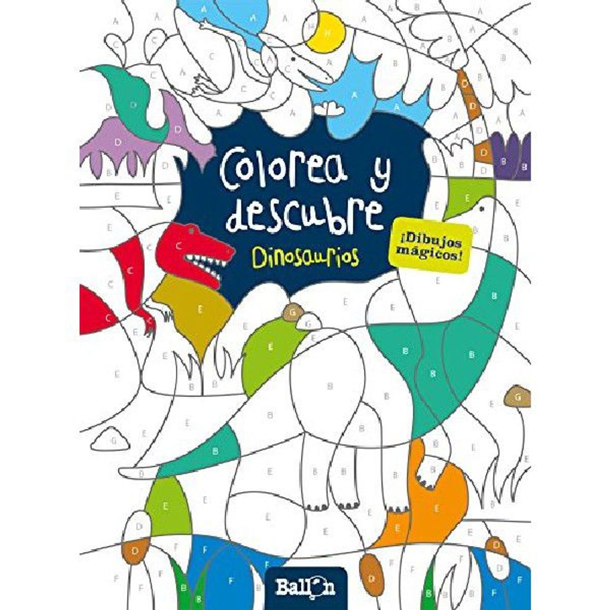 GENERICO - DINOSAURIOS COLOREA Y DESCUBRE